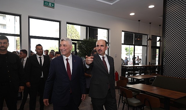 Ticaret Bakanı Prof. Dr. Ömer Bolat, Konya Valisi İbrahim Akın,