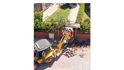 İZSU’nun altyapı çalışmalarını tamamladığı sokaklarda Balçova Belediyesi asfalt, kaldırım ve