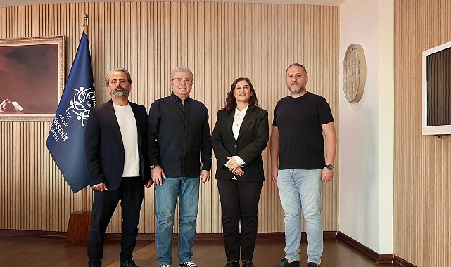 Aydın Büyükşehir Belediye Başkanı Özlem Çerçioğlu’na Aydın Manifaturacılar ve Tuhafiyeciler