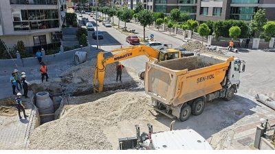 Çerçioğlu’nun öncülüğünde kentin dört bir yanında hayata geçirilen altyapı yatırımları