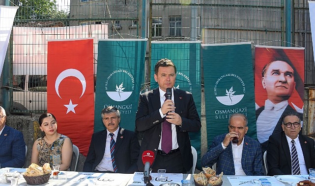 Halkla iç içe bir yönetim anlayışı benimseyen Osmangazi Belediye Başkanı