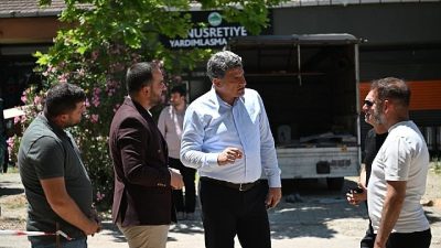Kartepe Belediye Başkanı Av. M. Mustafa Kocaman Nusretiye Mahallesi’nde yapımı