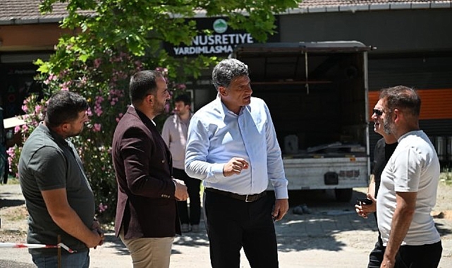 Kartepe Belediye Başkanı Av. M. Mustafa Kocaman Nusretiye Mahallesi’nde yapımı