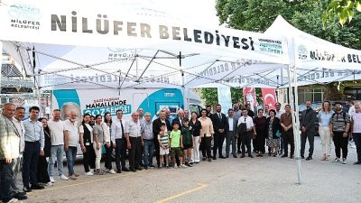 Nilüfer Belediye Başkanı Şadi Özdemir, “Şadi Başkan Mahallende Söz Sende”