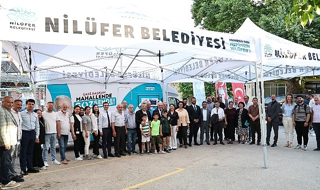 Nilüfer Belediye Başkanı Şadi Özdemir, “Şadi Başkan Mahallende Söz Sende”