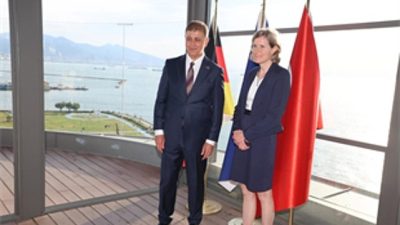 İzmir Büyükşehir Belediye Başkanı Dr. Cemil Tugay, Almanya Federal Cumhuriyeti’nin