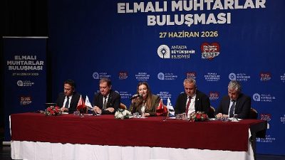 Antalya Büyükşehir Belediyesi'nin Elmalı ilçesindeki yatırımlarını değerlendirmek amacıyla Büyükşehir Belediyesi
