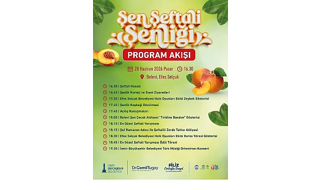Tarım kenti Efes Selçuk’un bereketli topraklarında 28 Haziran 2026 Pazar