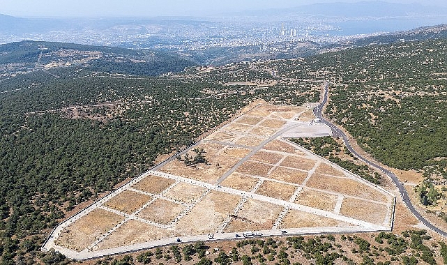 İzmir Büyükşehir Belediyesi, Bornova Kayadibi Mahallesi’nde 110 dönümlük alana kurulan