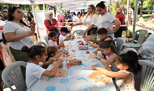 Bornova Belediyesi tarafından düzenlenen "Hoş Geldin Yaz 2. Çocuk Şenliği",