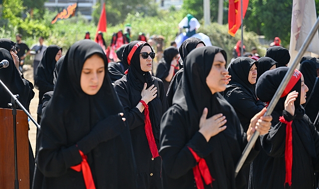 Kerbela Hüznü Bornova’da yaşandı. Yeşilova’da düzenlenen İmam Hüseyin ve Kerbela Şehitlerini