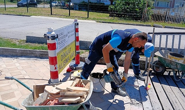 Kocaeli Büyükşehir Belediyesi, Gölcük Değirmendere sahilinde vatandaşların güvenli ve konforlu