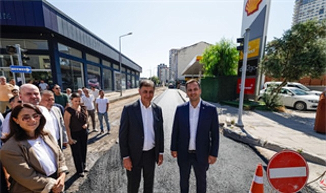 İzmir Büyükşehir Belediyesi ile Bornova Belediyesi, Çamdibi’nde eş zamanlı yol