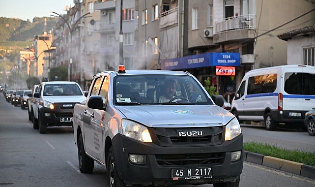 Manisa Büyükşehir Belediyesi, havaların ısınmasıyla birlikte il genelinde haşere ve