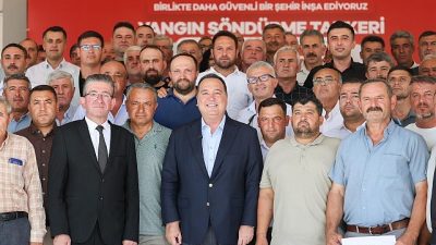 Manisa Büyükşehir Belediyesi, kırsal mahallelerde orman yangınlarına karşı ilk müdahale