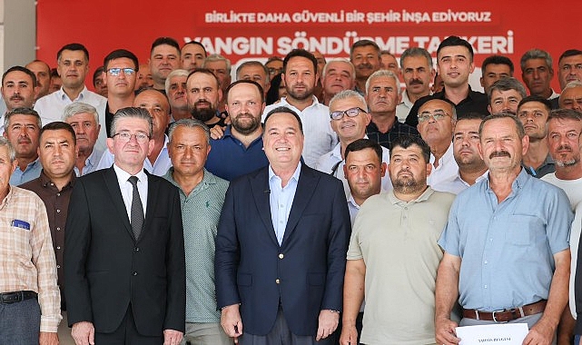 Manisa Büyükşehir Belediyesi, kırsal mahallelerde orman yangınlarına karşı ilk müdahale