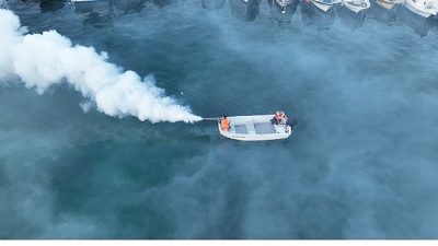 Antalya Büyükşehir Belediyesi, kent genelinde yürüttüğü vektörle mücadele çalışmalarını sahil