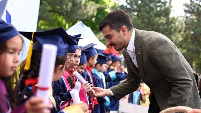 Çankaya Belediyesi Gündüz Bakımleri’nde 2026 mezuniyet coşkusu Ahlatlıbel Atatürk Parkı’nda