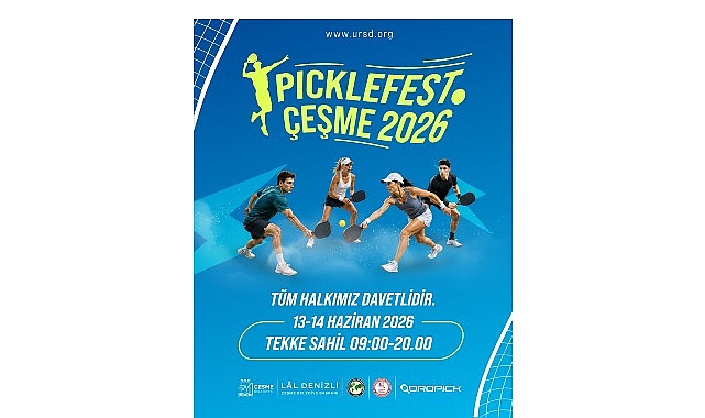 12 Haziran'da ilk kez düzenlenecek Çeşme Uluslararası Pickleball Turnuvası'nın ardından,
