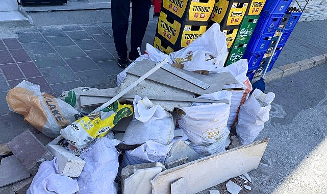 Çiğli Belediyesi Zabıta Müdürlüğü ekipleri, çevre kirliliğine neden olan ve