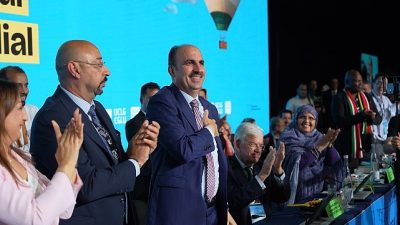 Cumhurbaşkanı Recep Tayyip Erdoğan, Dünya Belediyeler Birliği Başkanlığı görevine seçilen