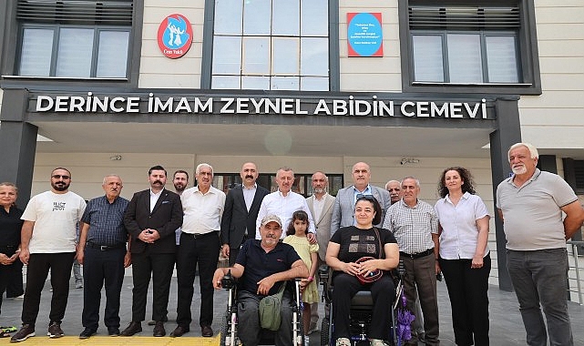 Kocaeli Büyükşehir Belediye Başkanı Tahir Büyükakın, yapımı tamamlanan Derince İmam