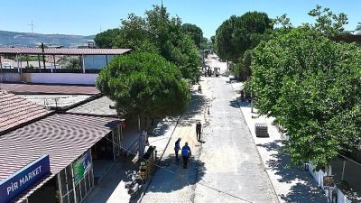 Didim Belediyesi, Balat Mahallesi’nde yol konforunu artırmak ve mahalle dokusunu