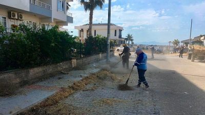 Didim Belediyesi ekipleri tarafından kent genelinde bakım, temizlik ve düzenleme