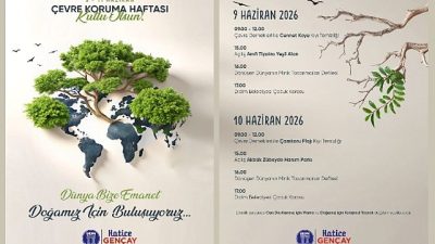 Didim Belediyesi tarafından, 5-11 Haziran Çevre Koruma Haftası kapsamında çevre