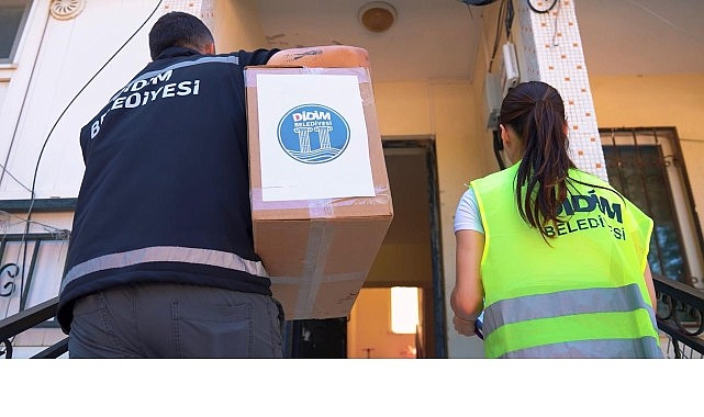 Didim Belediyesi, sosyal belediyecilik anlayışı doğrultusunda ihtiyaç sahibi hanelere yönelik