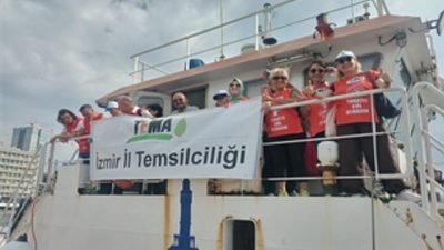 İzmir Büyükşehir Belediyesi’nin Körfez ve kıyı temizliği çalışmalarına 5 Haziran