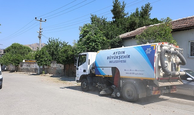 Çerçioğlu’nun öncülüğünde Aydın’ın dört bir yanında sürdürülen çalışmalar hız kesmeden