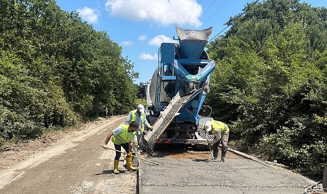 İlçe merkezleri kadar kırsal bölgelerde yaşayan vatandaşların da yol konforuna