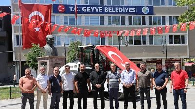 Geyve Belediyesi, öz kaynaklarıyla yaptığı leasing anlaşması kapsamında 7 milyon
