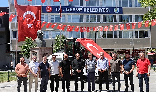 Geyve Belediyesi, öz kaynaklarıyla yaptığı leasing anlaşması kapsamında 7 milyon