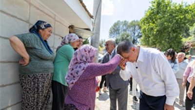 İzmir Büyükşehir Belediye Başkanı Dr. Cemil Tugay, Küçük Menderes Havzası'ndaki