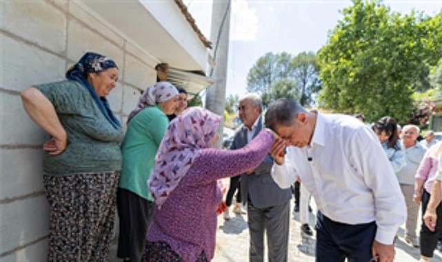 İzmir Büyükşehir Belediye Başkanı Dr. Cemil Tugay, Küçük Menderes Havzası'ndaki