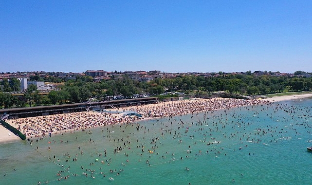 Yaz sezonu için tüm hazırlıklarını tamamlayan İBB plajları, 15 Haziran