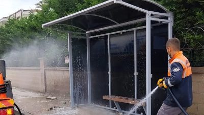 İnegöl Belediyesi, Kurban Bayramı süresince çevre temizliği ve halk sağlığını