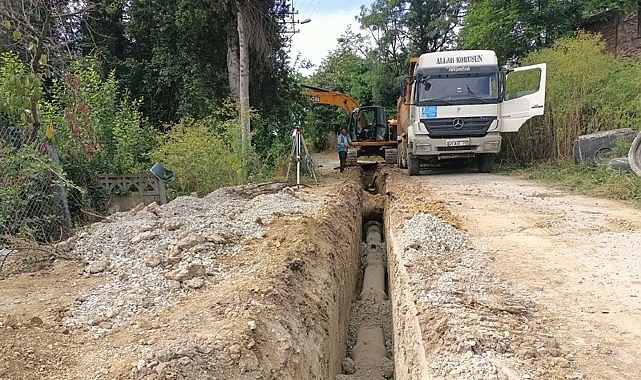 Kocaeli Büyükşehir Belediyesi İSU Genel Müdürlüğü, Kandıra’nın farklı mahallelerinde yürüttüğü