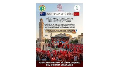 İzmir, 14 Haziran 2026 Pazar günü hem millî gururu hem