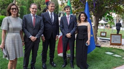 İzmir Büyükşehir Belediye Başkanı Dr. Cemil Tugay, İtalya Cumhuriyet Bayramı