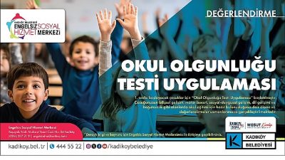Kadıköy Belediyesi, çocuğunun ilkokula hazır olup olmadığını merak eden aileler