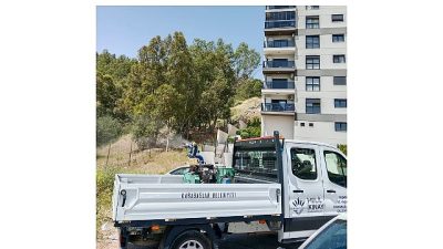 Karabağlar Belediyesi, kış aylarında devam ettiği ilaçlama çalışmalarını yaz aylarının