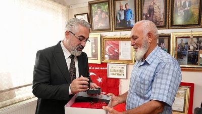 Keçiören Belediye Başkan Yardımcısı Mehmet Aygün, Babalar Günü dolayısıyla şehit