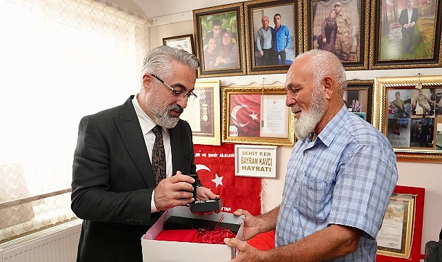 Keçiören Belediye Başkan Yardımcısı Mehmet Aygün, Babalar Günü dolayısıyla şehit