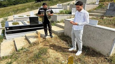 Kocaeli Büyükşehir Belediyesi Mezarlıklar Şube Müdürlüğü, kimliği belirlenemeyen cenazeleri “meçhul”