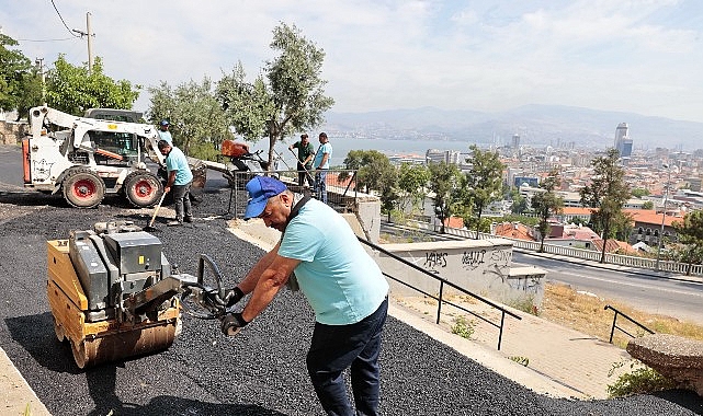 Konak Belediyesi ekipleri, doğal gaza kavuşmanın mutluluğunu yaşayan Çahabey, Fatih,