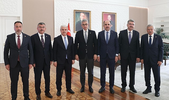 Konya Valisi İbrahim Akın, AK Parti Konya Milletvekilleri Orhan Erdem,