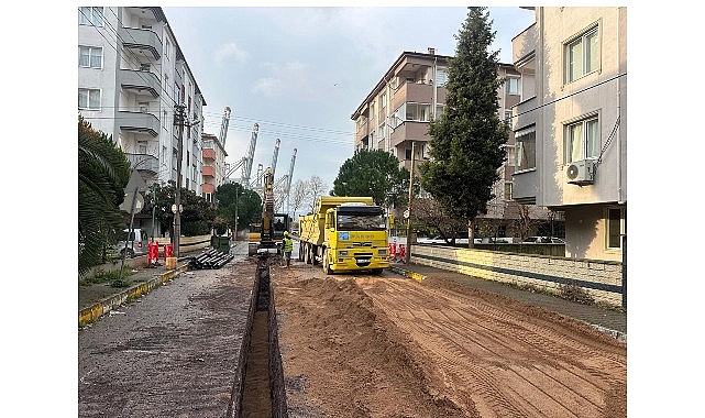 Kocaeli Büyükşehir Belediyesi İSU Genel Müdürlüğü tarafından Körfez ilçesinde yürütülen